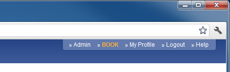 Book Menu