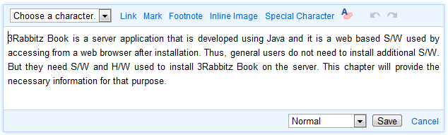 Text Element