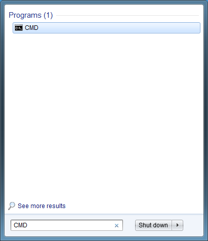 Executing a Command Prompt