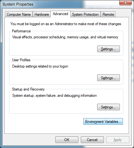 System Properties