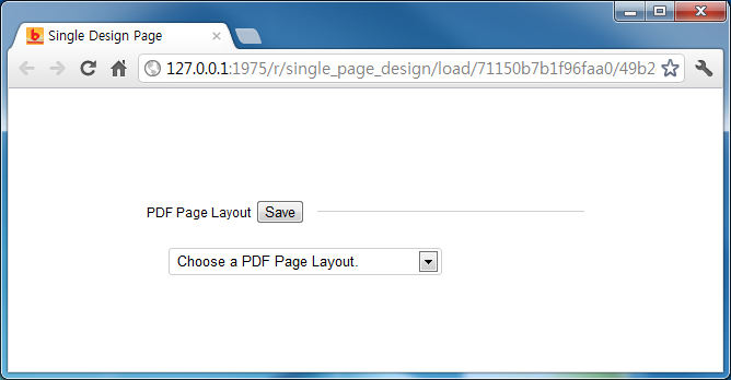 Choosing a PDF Page Layout