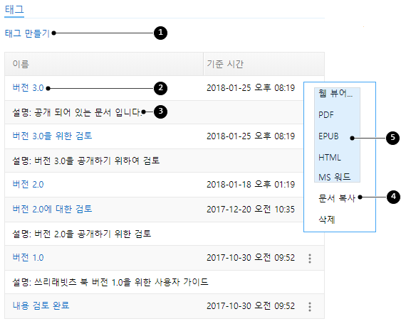 태그 만들기