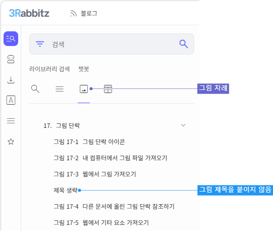 웹 뷰어 그림 차례
