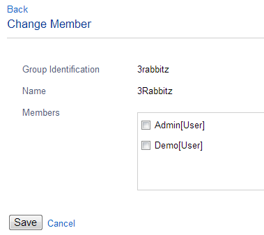 Change Member