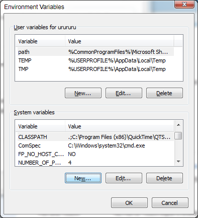Environment Variables