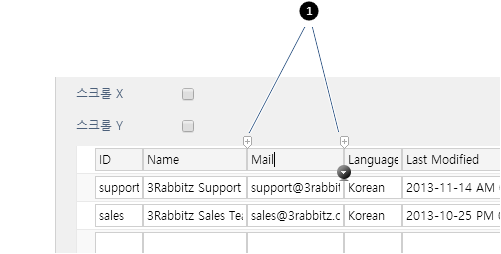 열 추가하기